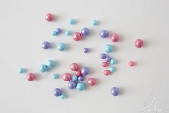 Candy Pearls to Match Color Scheme