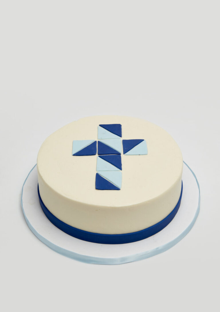 Art Deco Cross Cake