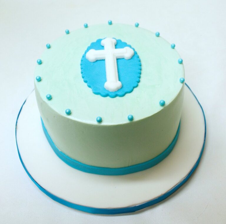 Baroque Cross Cake