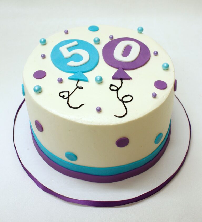 Birthday Balloons Cake