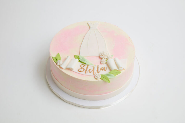 Bridal Watercolor Cake in New York