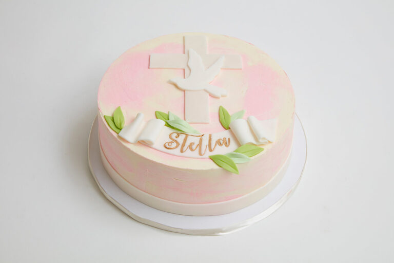 Cross and Dove Cake