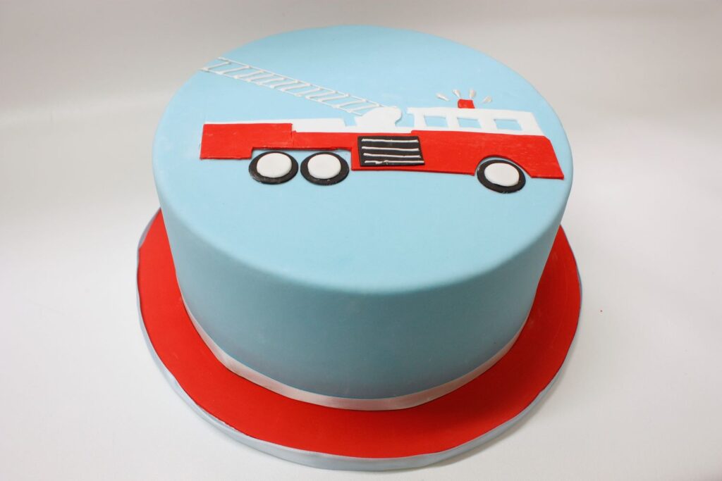 Fire Engine Cake