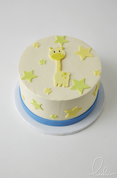 Giraffe Stars Cake