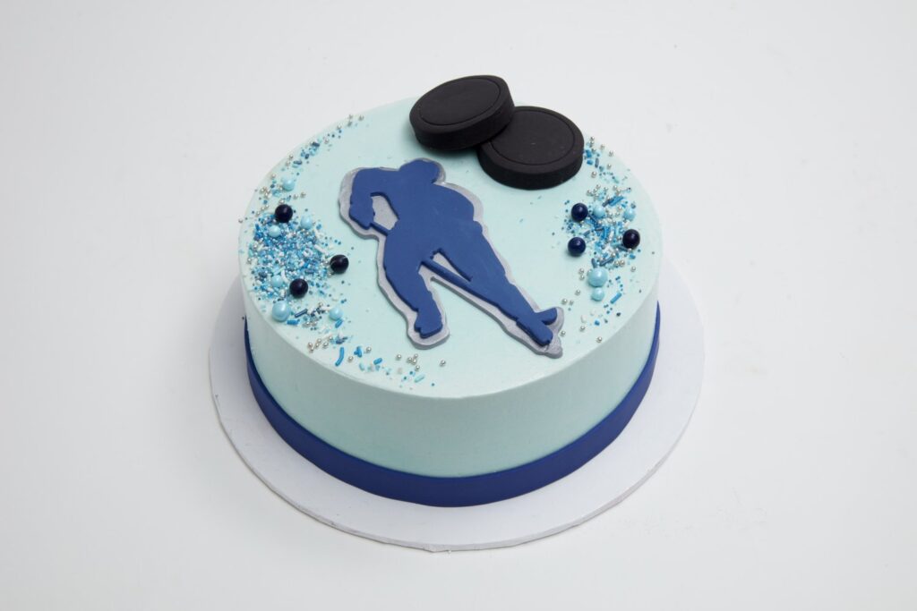 Ice Hockey Cake