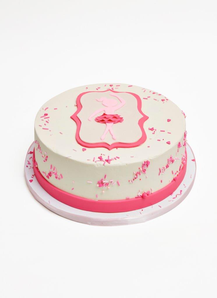 Pink Ballerina Cake