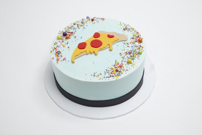 Pizza Party Cake