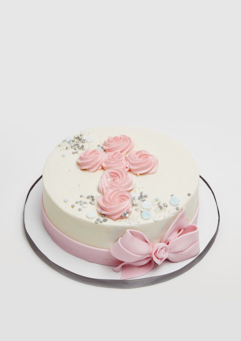 Rosette Cross Cake