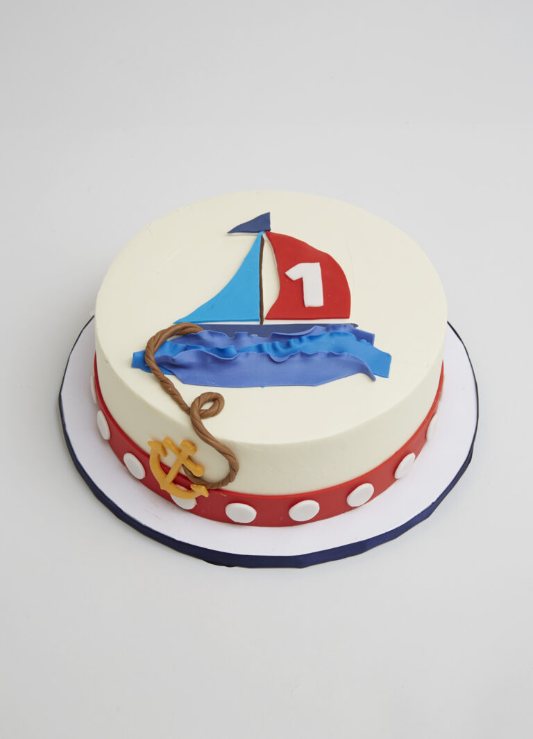 Simply Sailboat Cake