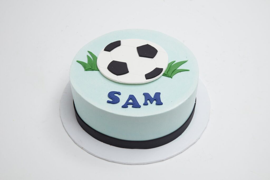 Soccer Grass Cake