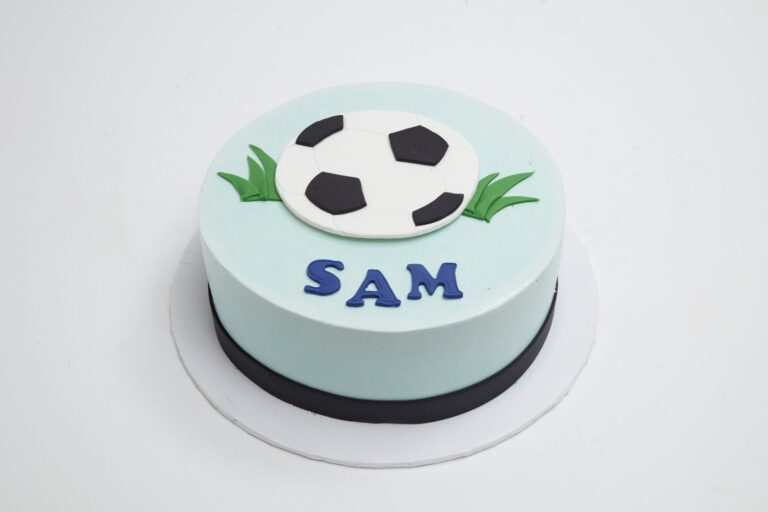 Soccer Grass Cake