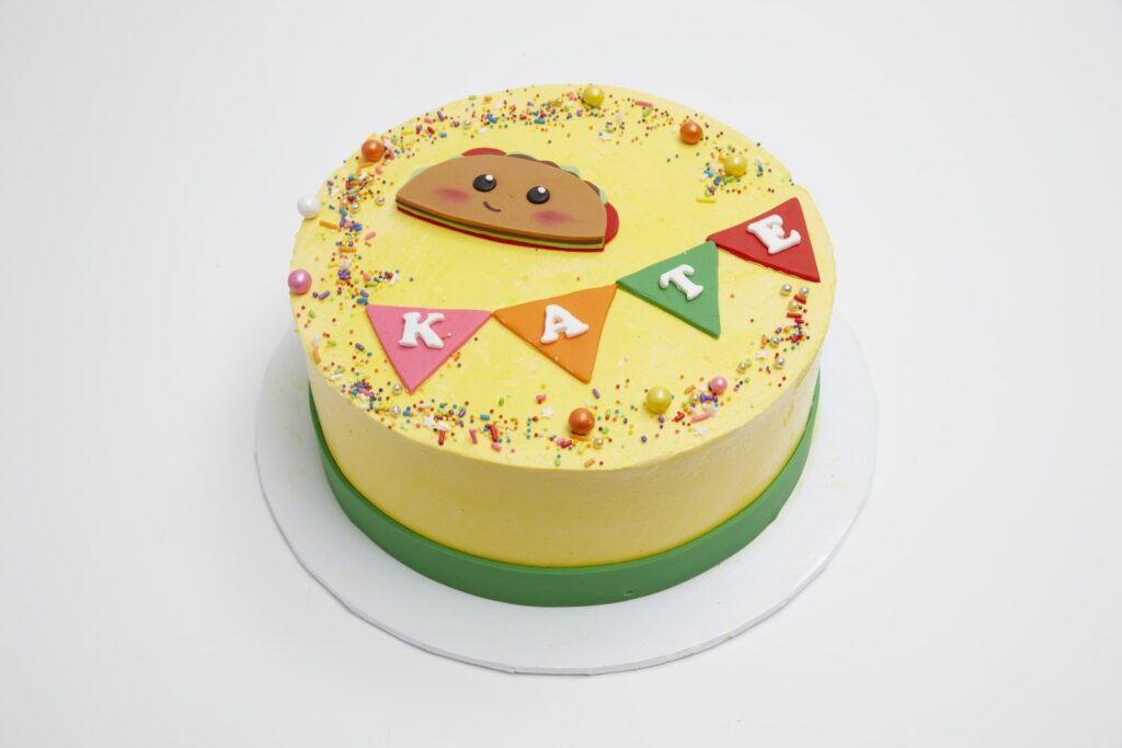 Taco Party Cake