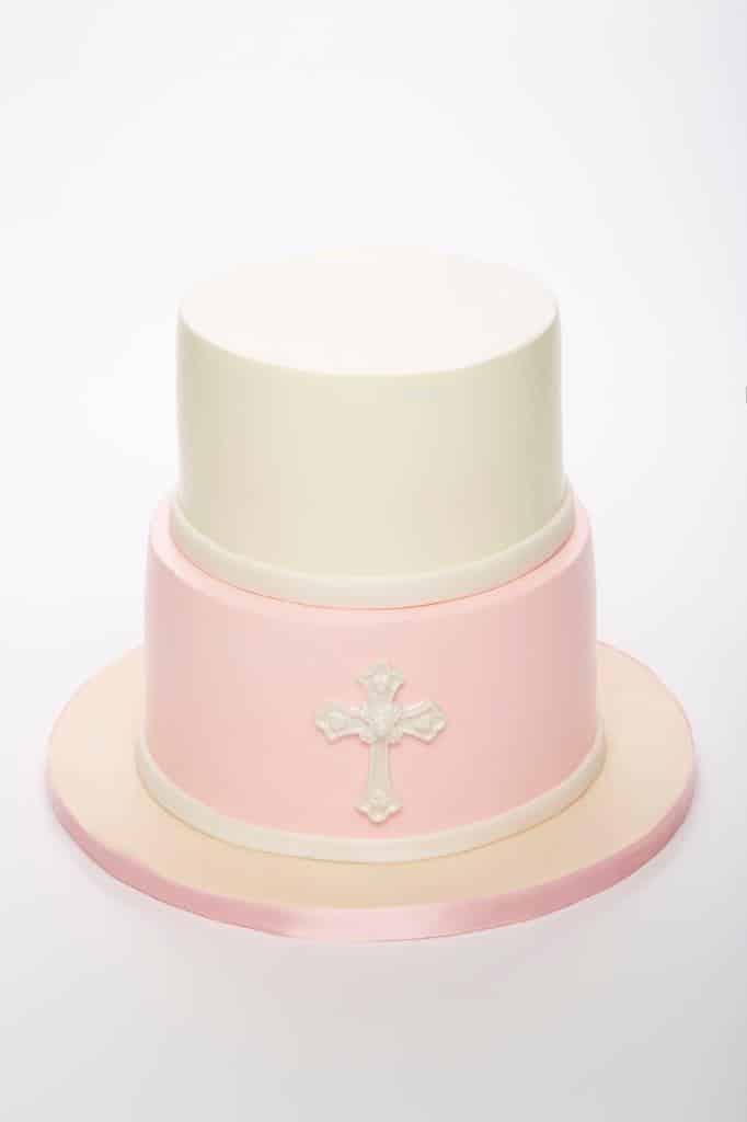 Baptism Cross Cake