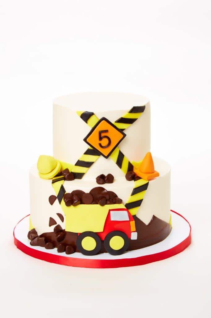 Construction Truck Cake