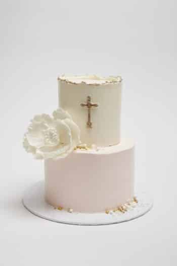 Deckled Edge Cross Cake