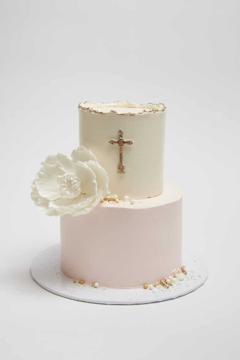 Deckled Edge Cross Cake