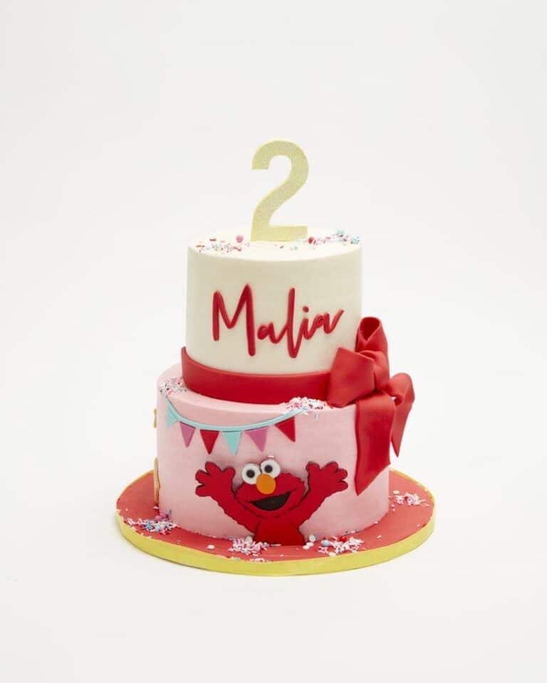 Elmo Bunting Cake