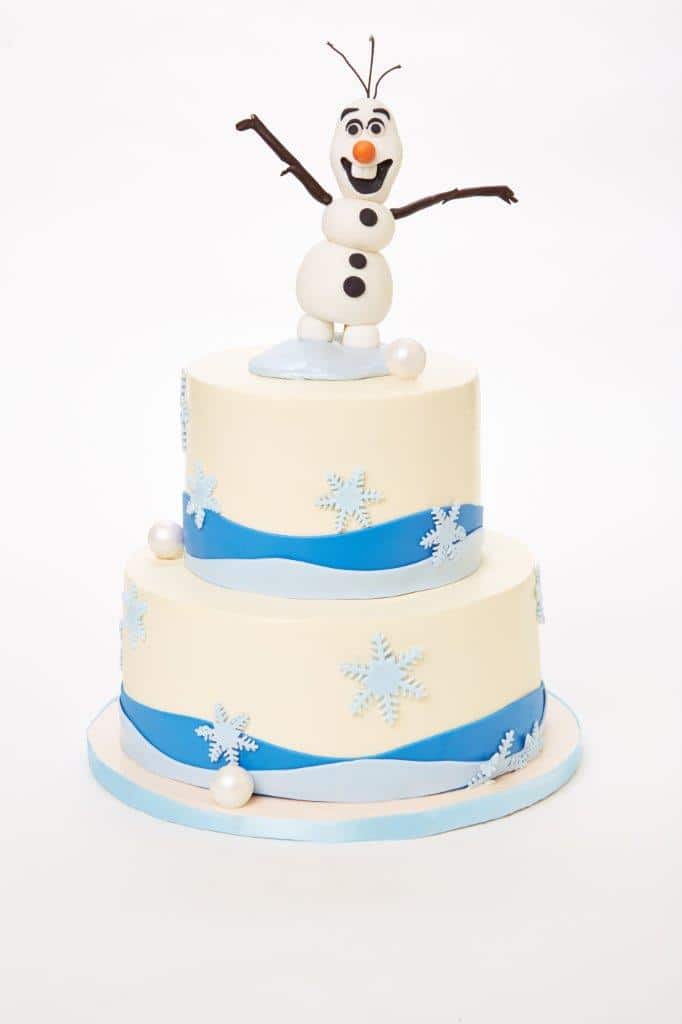 Frozen Olaf Cake