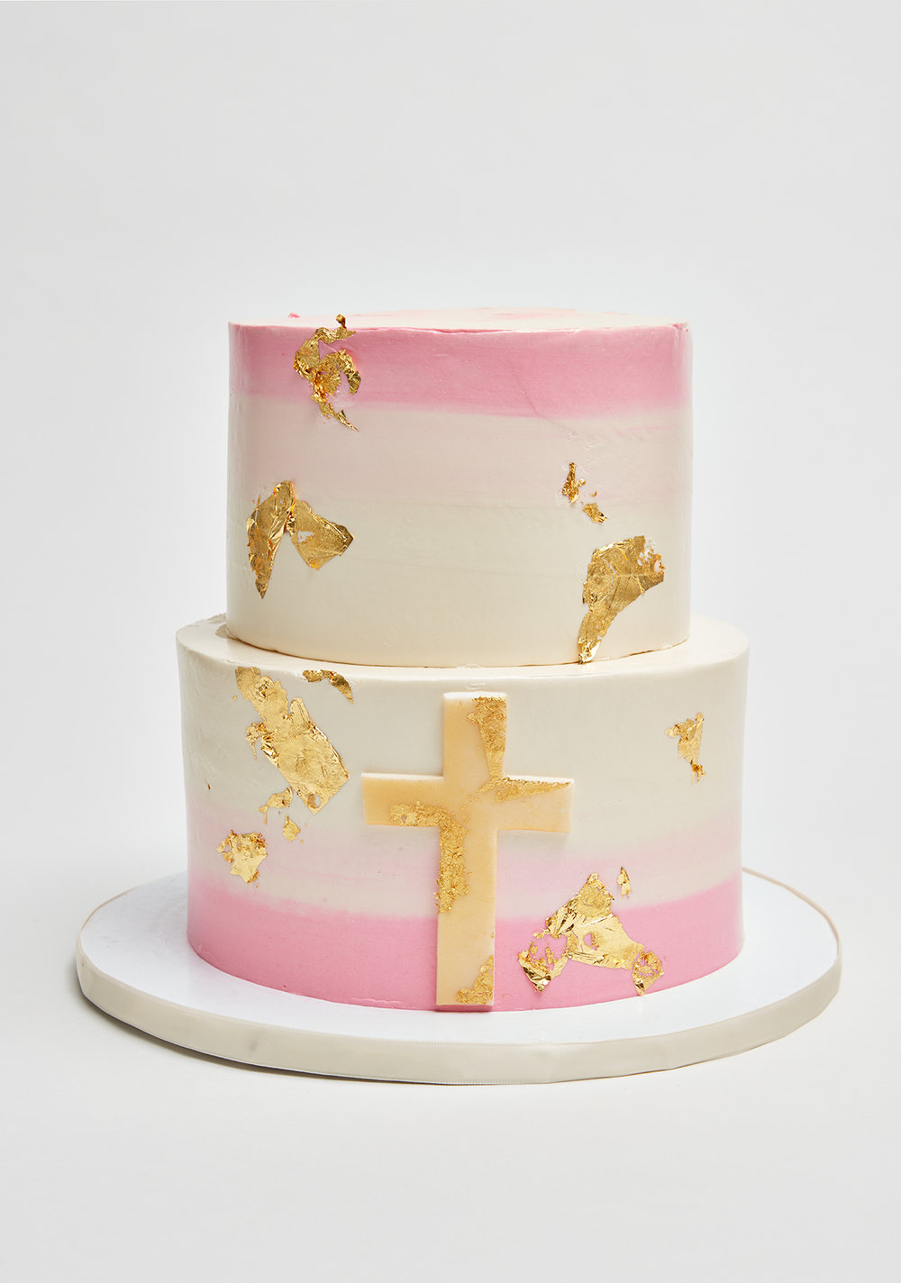 Gold Ombre Cross