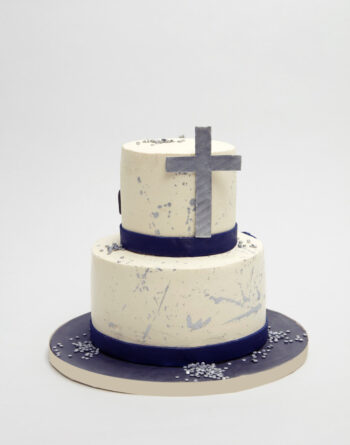 Modern Art Cross Cake in New York