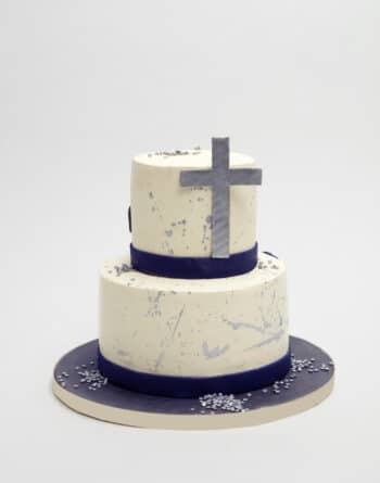 Modern Art Cross Cake in New York