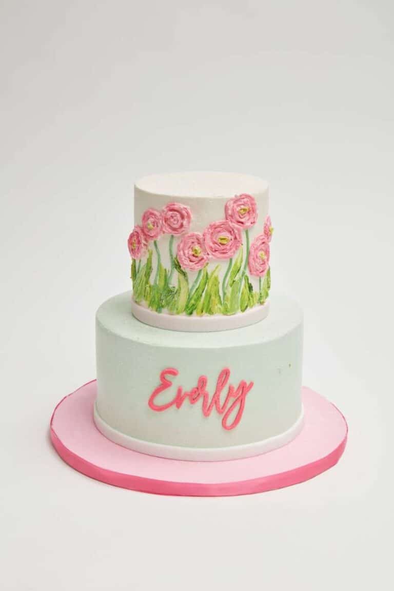 Ranunculus Meadow Cake