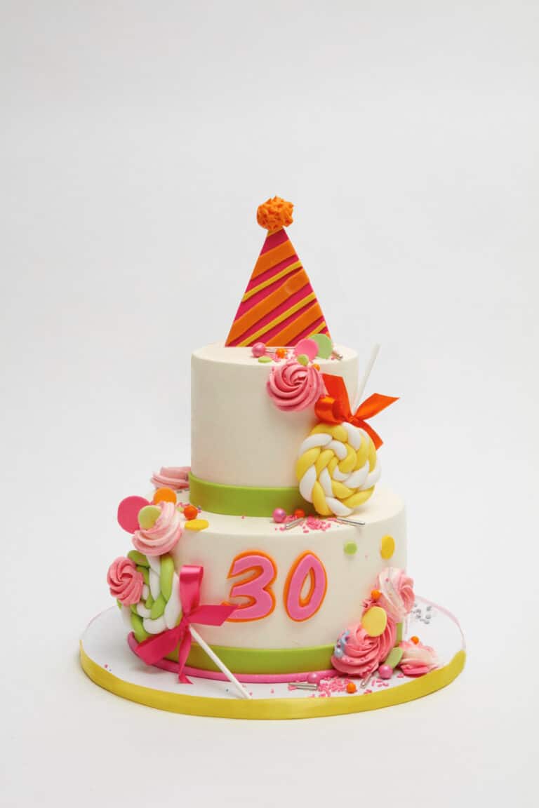 Sweet Party Hat Cake
