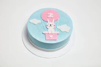 Bunny in The Sky Cake