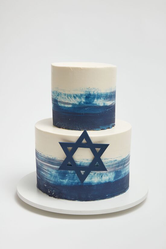 Watercolor Jerusalem Cake