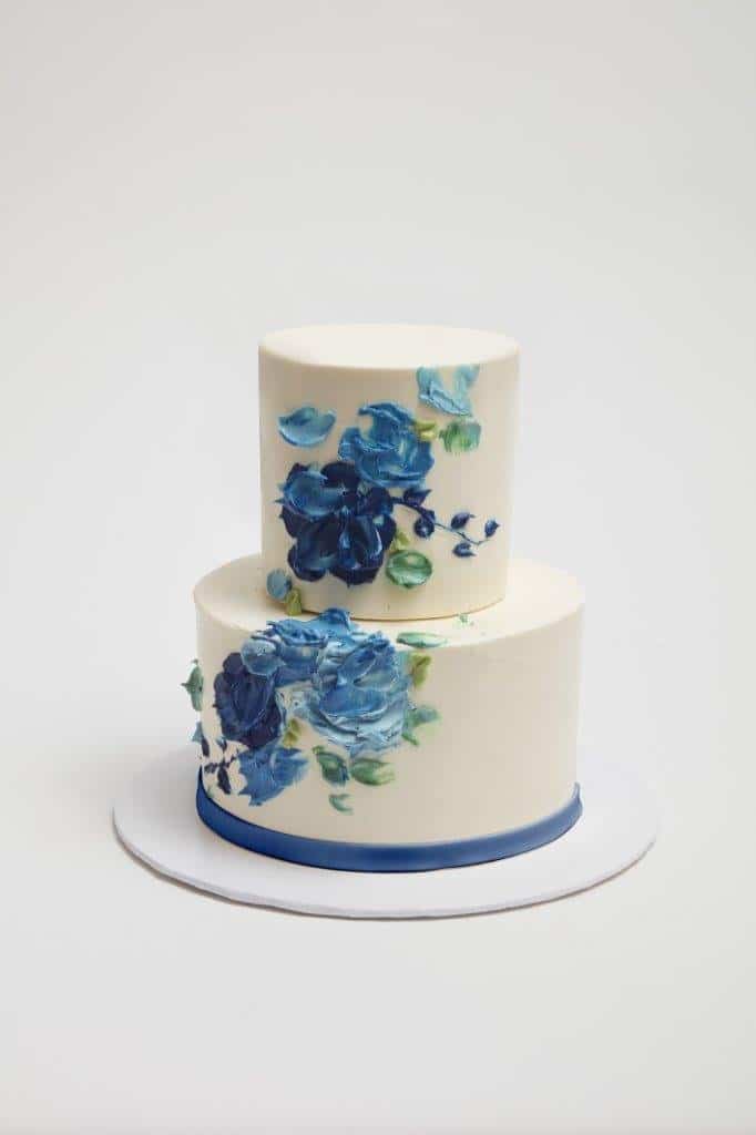 Marine Blue Cake