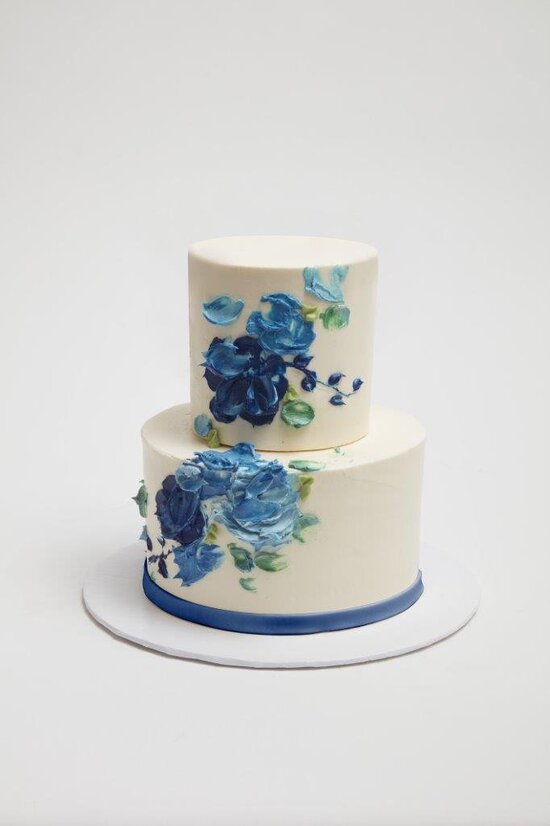 Marine Blue 2 Cake