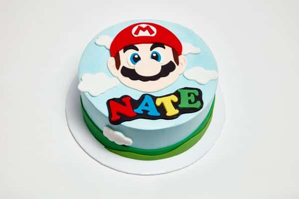 Mario Birthday Cake