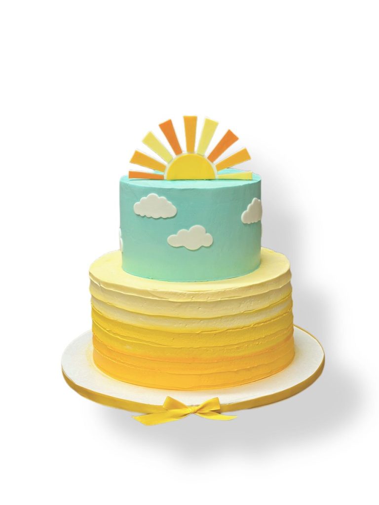 Modern Sun Cake