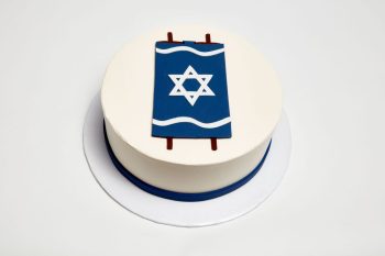 Torah Scroll Cake