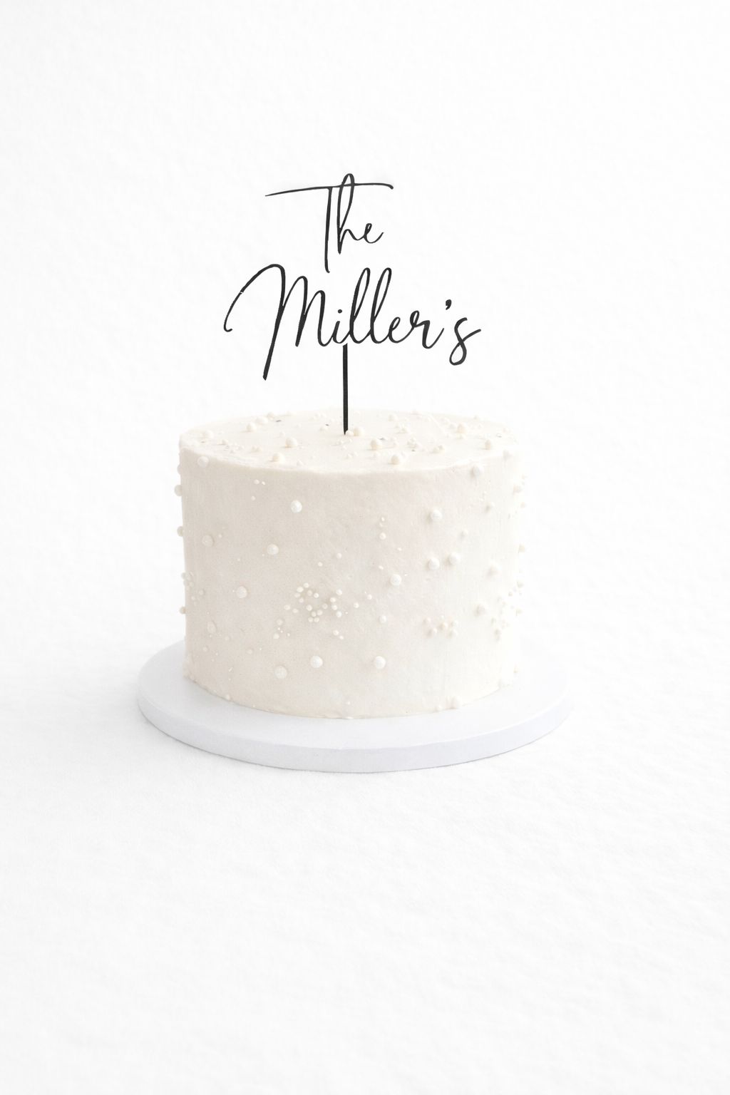 Delicate Pearls (Your Topper)