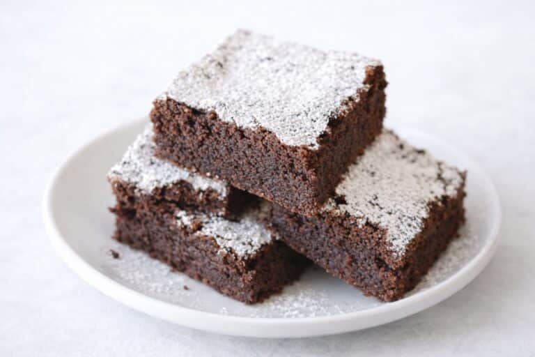 Flourless Chocolate Brownie Brick