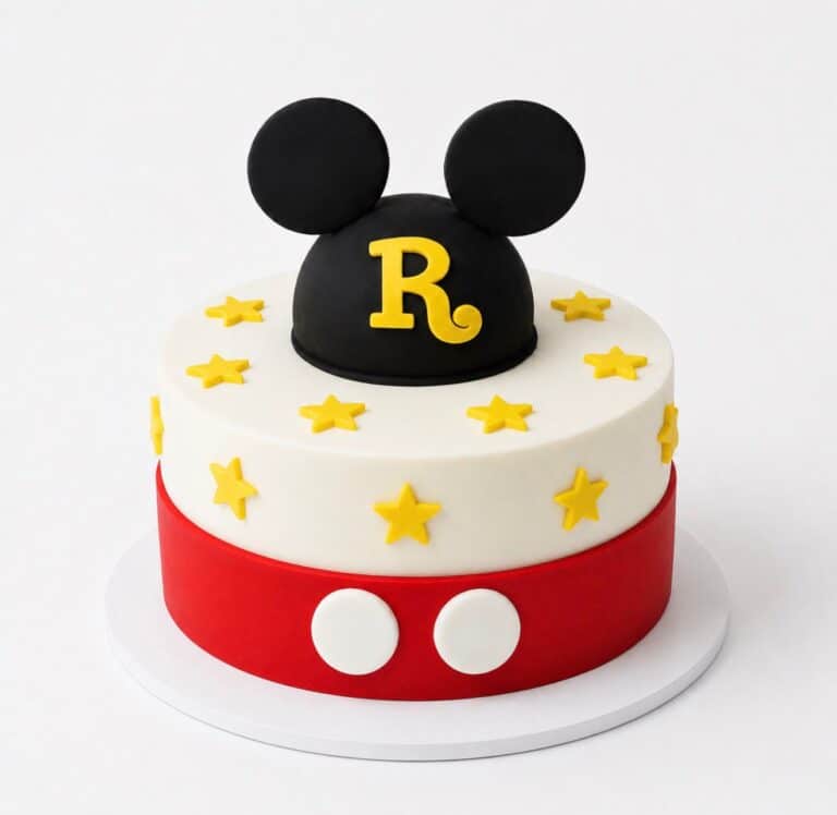 Mickey Star Cake