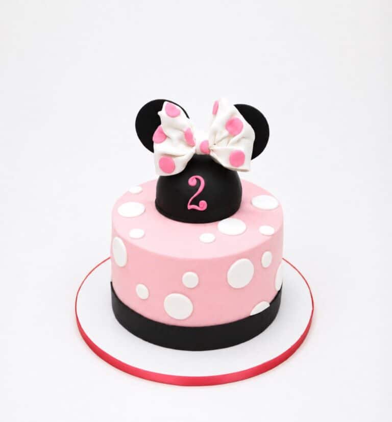 Minnie Dots Cake